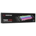 Rampage TRIM X30 Şeffaf PVC+Bakır 18AWG ARGB ATX Power Supply 24Pin Uzatıcı Kablo