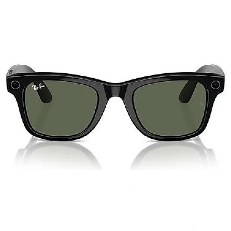 Ray-Ban Meta Headliner Akıllı Gözlük Parlak Siyah Polarize G15 Yeşil rw-4009