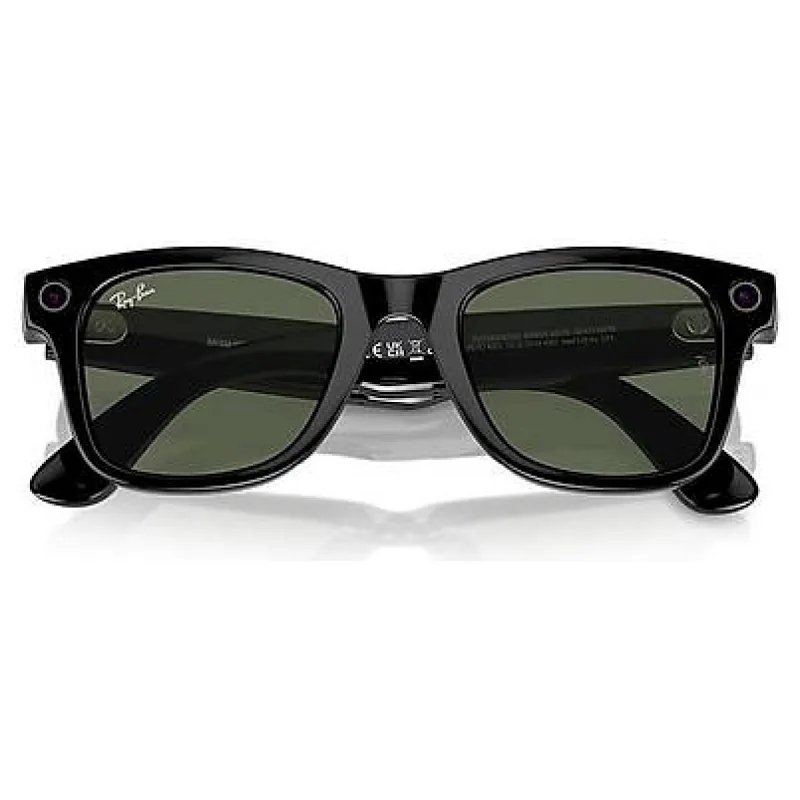 Ray-Ban Meta Headliner Akıllı Gözlük Parlak Siyah Polarize G15 Yeşil rw-4009