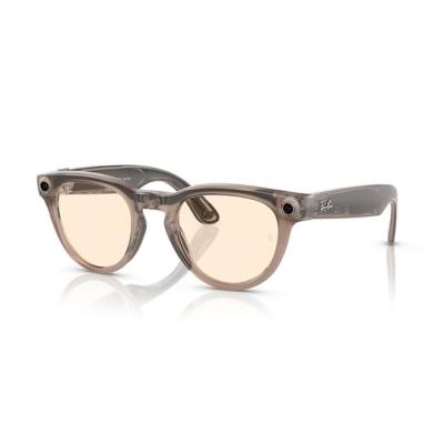 RAY-BAN META HEADLINER AKILLI GÖZLÜK RW4009 TRANSİTİONS 6705ZX 50 GÜNEŞTE KOYULAŞAN UNİSEX GÜNEŞ GÖZLÜĞÜ YELLOW SAFFRON