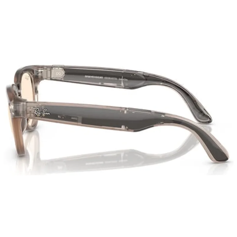 RAY-BAN META HEADLINER AKILLI GÖZLÜK RW4009 TRANSİTİONS 6705ZX 50 GÜNEŞTE KOYULAŞAN UNİSEX GÜNEŞ GÖZLÜĞÜ YELLOW SAFFRON