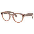 Ray Ban Meta Headliner Gen2 Matte Peach Clear/Grey Transitions 68901Z50