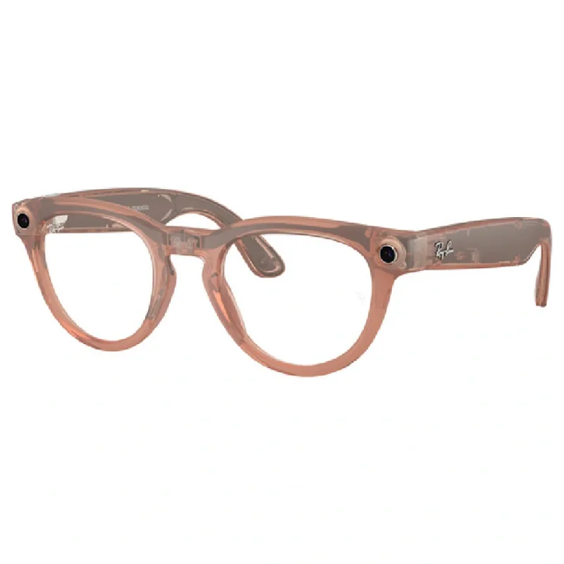 Ray Ban Meta Headliner Gen2 Matte Peach Clear/Grey Transitions 68901Z50