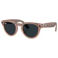 Ray Ban Meta Headliner Gen2 Matte Peach Clear/Grey Transitions 68901Z50