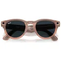 Ray Ban Meta Headliner Gen2 Matte Peach Clear/Grey Transitions 68901Z50