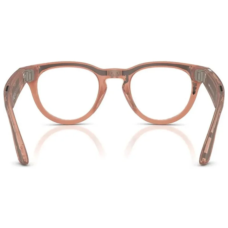 Ray Ban Meta Headliner Gen2 Matte Peach Clear/Grey Transitions 68901Z50
