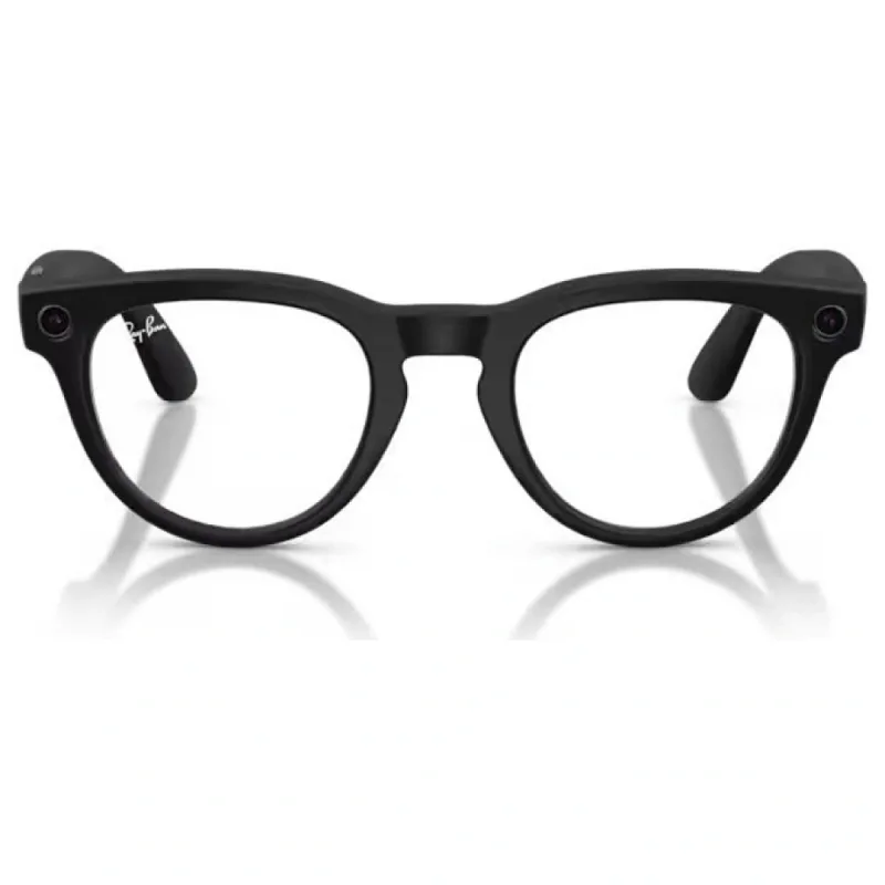 RAY-BAN META HEADLINER MAT SİYAH ŞEFFAF CAM (2. NESİL) RW 4013