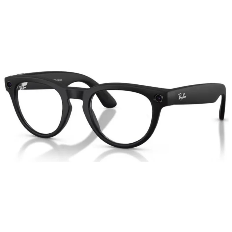RAY-BAN META HEADLINER MAT SİYAH ŞEFFAF CAM (2. NESİL) RW 4013
