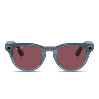 RAY-BAN META SHINY JEANS AKILLI GÖZLÜK POLAR DUSTY RED RW4009
