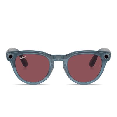 RAY-BAN META SHINY JEANS AKILLI GÖZLÜK POLAR DUSTY RED RW4009