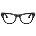 RAY-BAN META SKYLER (2.NESİL) PARLAK SİYAH CLEAR CAM
