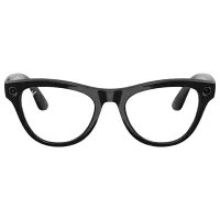 RAY-BAN META SKYLER (2.NESİL) PARLAK SİYAH CLEAR CAM