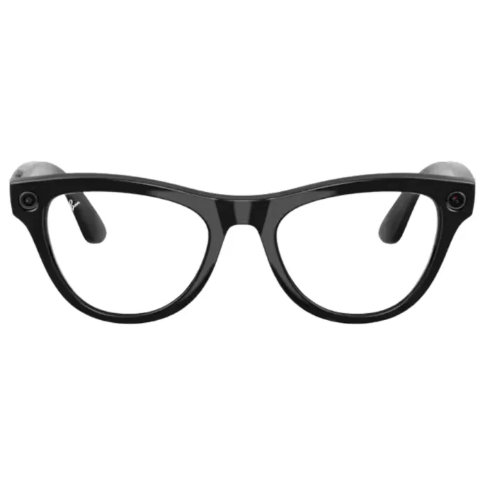 RAY-BAN META SKYLER (2.NESİL) PARLAK SİYAH CLEAR CAM