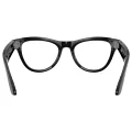 RAY-BAN META SKYLER (2.NESİL) PARLAK SİYAH CLEAR CAM