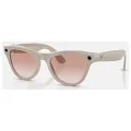 RAY-BAN META SKYLER RW4010 SHİNY CHALKY GRAY CİNNAMON PİNK 52