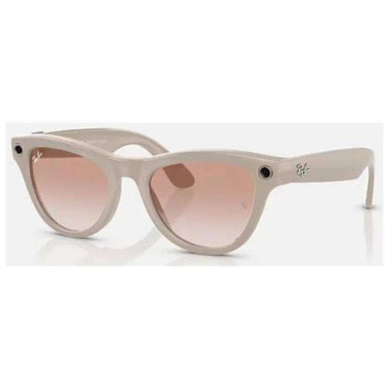 RAY-BAN META SKYLER RW4010 SHİNY CHALKY GRAY CİNNAMON PİNK 52