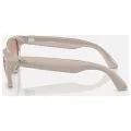 RAY-BAN META SKYLER RW4010 SHİNY CHALKY GRAY CİNNAMON PİNK 52