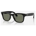 Ray-Ban Meta Wayfarer 3. Nesil Gözlük Parlak Siyah Geçişli Gri Lens