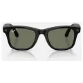 Ray-Ban Meta Wayfarer 3. Nesil Gözlük Parlak Siyah Geçişli Gri Lens
