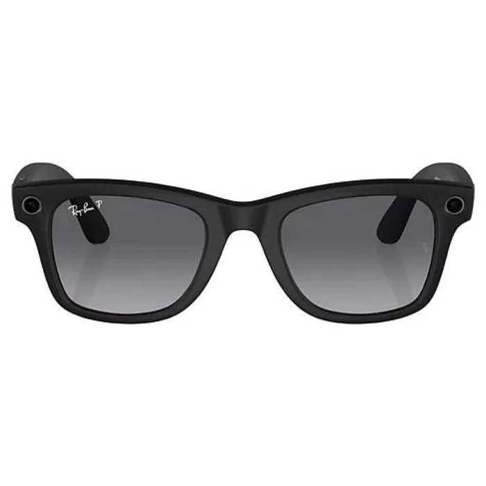 Ray-Ban Meta Wayfarer RW4008 53 Beden 601ST353 Mat Siyah-Polarize Grafit 