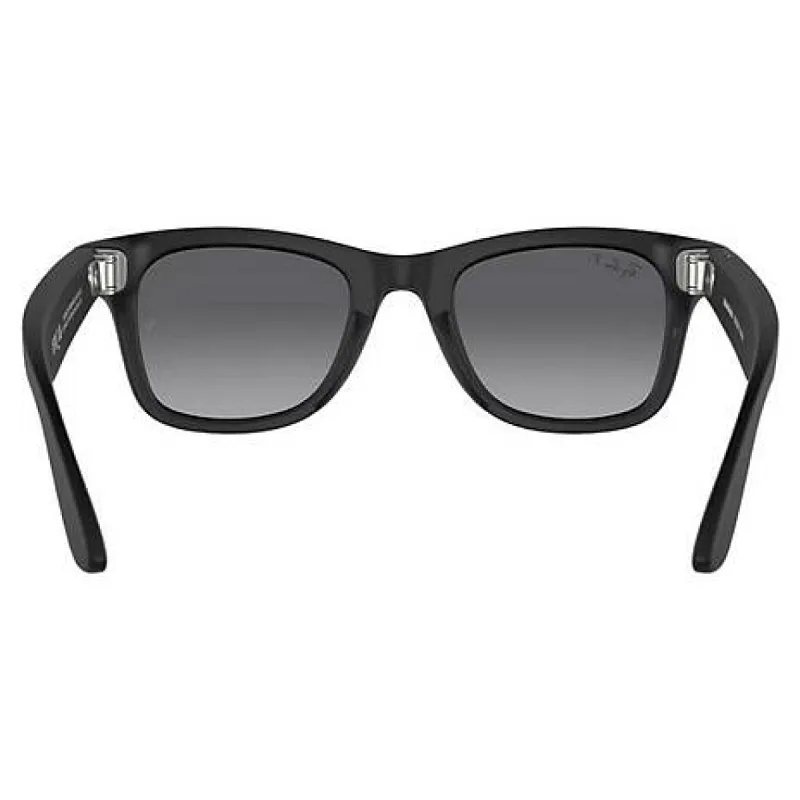 Ray-Ban Meta Wayfarer RW4008 53 Beden 601ST353 Mat Siyah-Polarize Grafit 