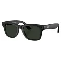 Ray-Ban Meta Wayfarer Akıllı Gözlük Mat Siyah Şeffaf Grafit Yeşil Transitions Cam Rengi RW4008