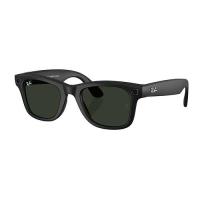 Ray-Ban Meta Wayfarer Akıllı Gözlük Mat Siyah Şeffaf Grafit Yeşil Transitions Cam Rengi RW4006