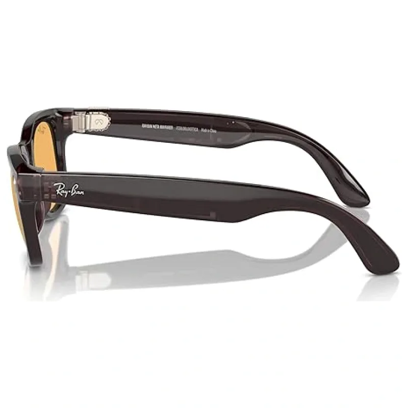 Ray-Ban Meta Wayfarer Akıllı Gözlük Parlak Siyah Sarı