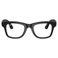 Ray-Ban Meta Wayfarer Akıllı Gözlük RW4006 50 Beden 601S1M50 Mat Siyah Şeffaf Grafit Yeşil Transitions Cam Rengi