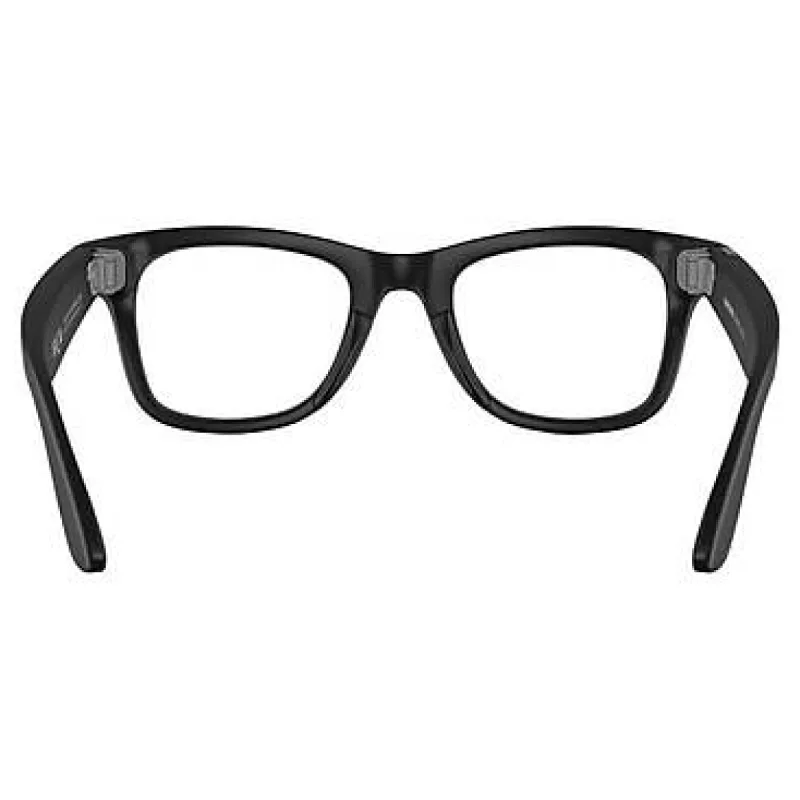 Ray-Ban Meta Wayfarer Akıllı Gözlük RW4006 50 Beden 601S1M50 Mat Siyah Şeffaf Grafit Yeşil Transitions Cam Rengi