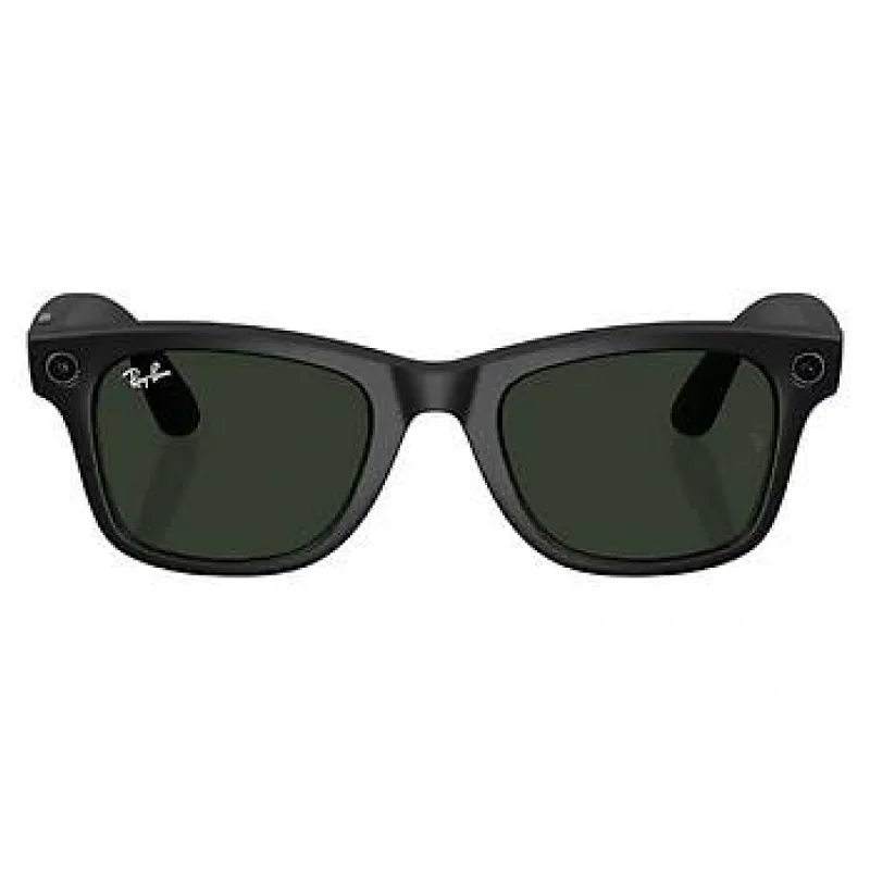 Ray-Ban Meta Wayfarer Akıllı Gözlük RW4006 50 Beden 601S1M50 Mat Siyah Şeffaf Grafit Yeşil Transitions Cam Rengi