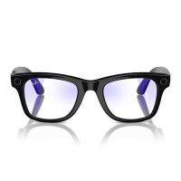 Ray-Ban Meta Wayfarer Akıllı Gözlük Siyah Şeffaf Mavi Işık Filtreli