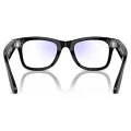 Ray-Ban Meta Wayfarer RW4006 50 Beden 601/SB50 Parlak Siyah-Clear
