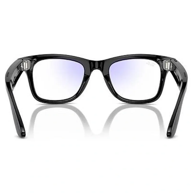 Ray-Ban Meta Wayfarer RW4006 50 Beden 601/SB50 Parlak Siyah-Clear