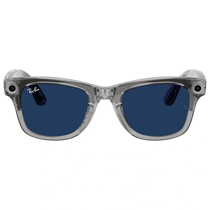 Ray-Ban Meta Wayfarer Gen 2 RW4012 6840MF Parlak Gri-Safir Akıllı Gözlük