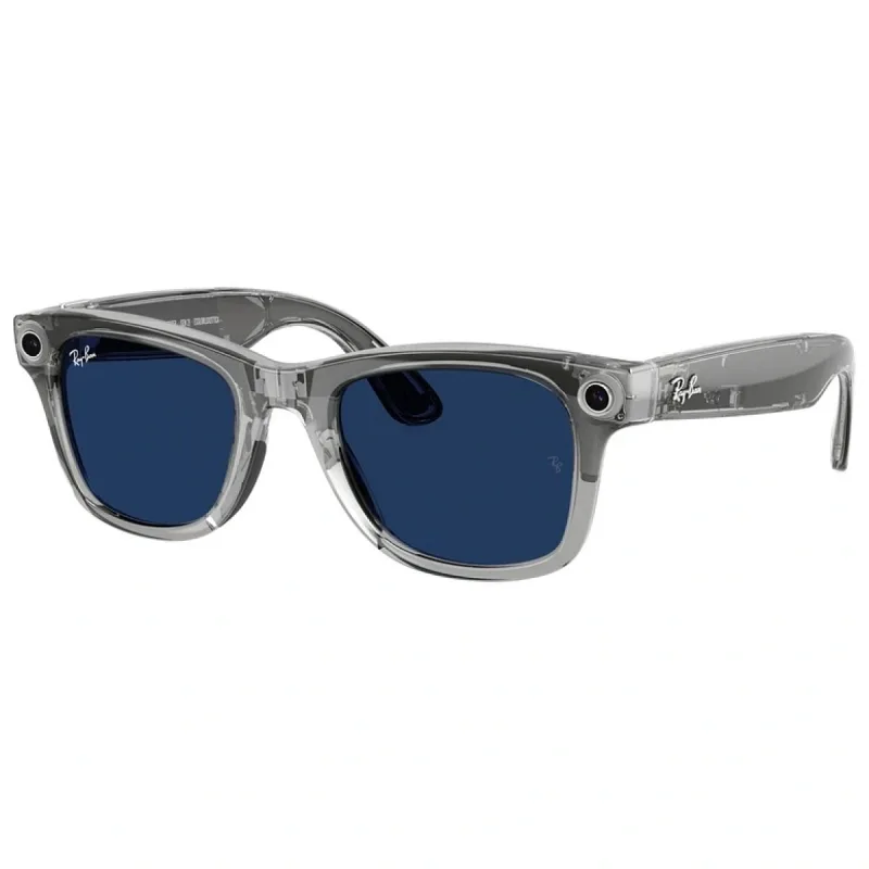 Ray-Ban Meta Wayfarer Gen 2 RW4012 6840MF Parlak Gri-Safir Akıllı Gözlük