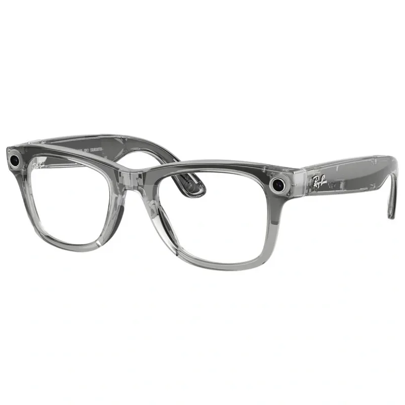 Ray-Ban Meta Wayfarer Gen 2 RW4012 6840MF Parlak Gri-Safir Akıllı Gözlük