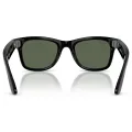 Ray-Ban Meta Wayfarer Gen 2 RW4012 50 Beden 601/1M Parlak Siyah-Şeffaf Grafit Yeşil Transitions