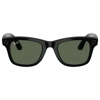 Ray-Ban Meta Wayfarer Gen 2 RW4012 53 Beden 601/1M53 Parlak Siyah-Şeffaf Grafit Yeşil