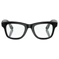 Ray-Ban Meta Wayfarer RW4008 53 Beden 601/SB53 Parlak Siyah-Clear
