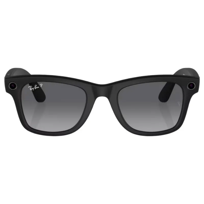 RAY-BAN META WAYFARER AKILLI GÖZLÜK MAT SİYAH POLAR GRADIENT GRAPHITE