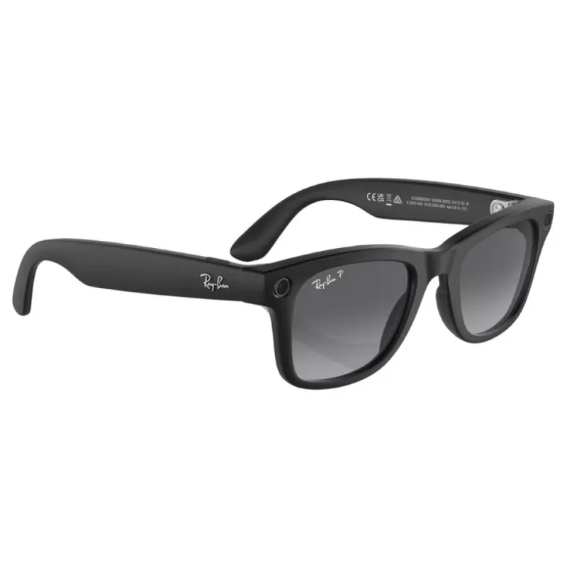 RAY-BAN META WAYFARER AKILLI GÖZLÜK MAT SİYAH POLAR GRADIENT GRAPHITE