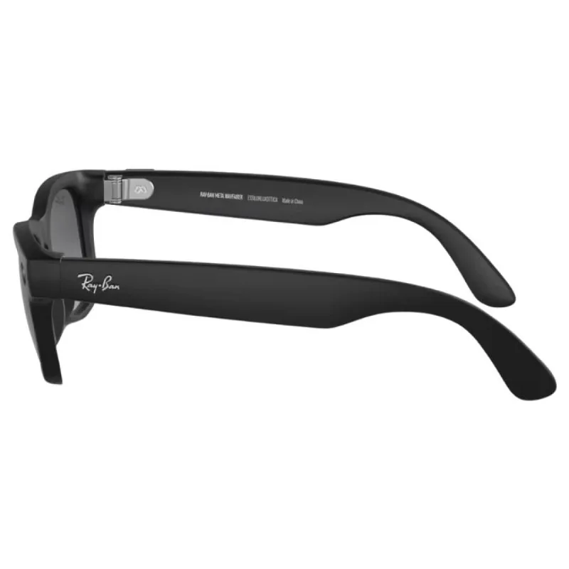 RAY-BAN META WAYFARER AKILLI GÖZLÜK MAT SİYAH POLAR GRADIENT GRAPHITE