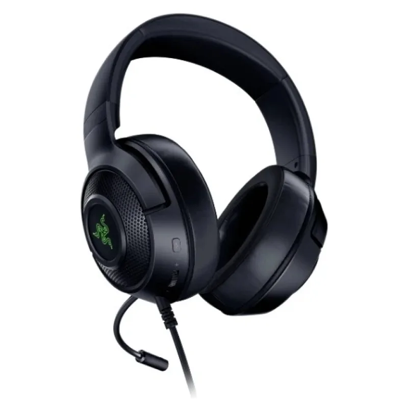 Razer Kraken V3 X RZ04-03750300-R3M1 RGB 7.1 USB Kablolu Kulak Üstü Oyuncu Kulaklığı