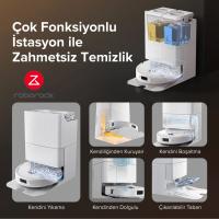 ROBOROCK Q REVO S ÇÖP İSTASYONLU AKILLI ROBOT SÜPÜRGE SİYAH