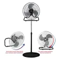 TEŞHİR RUBENİS RBS-20 Premium 18 inç 130W Sanayi Tipi Fonksiyonel Vantilatör