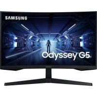 SAMSUNG 27" LC27G55TQBUXUF 2560x1440 1MS 144Hz DP/HDMI SIYAH +VESA +CURVED