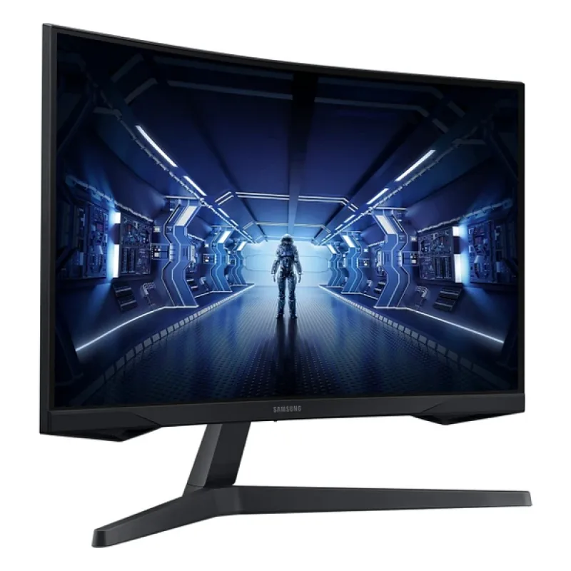 SAMSUNG 27" LC27G55TQBUXUF 2560x1440 1MS 144Hz DP/HDMI SIYAH +VESA +CURVED