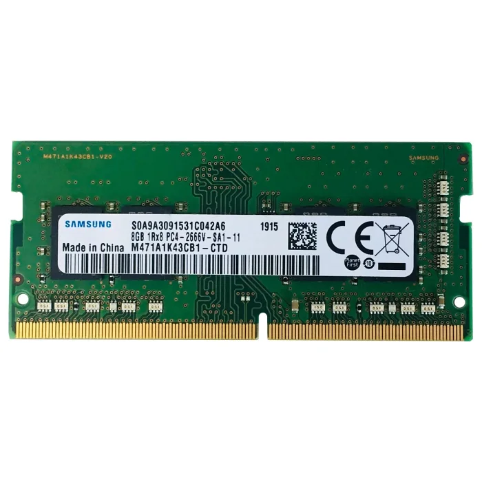 Samsung 8 GB 2666 MHz SODIMM M471A1K43CB1-CTD DDR4 Notebook Ram