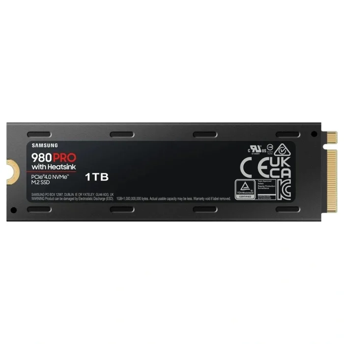 SAMSUNG 980 PRO 1TB NVME 7000MB OKUMA 5000MB YAZMA M.2 SOĞUTUCULU GEN4.0 SSD MZ-V8P1T0CW